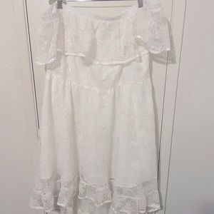 Off Shoulder Lace Dress